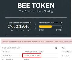 Bee Token Email ICO Scam